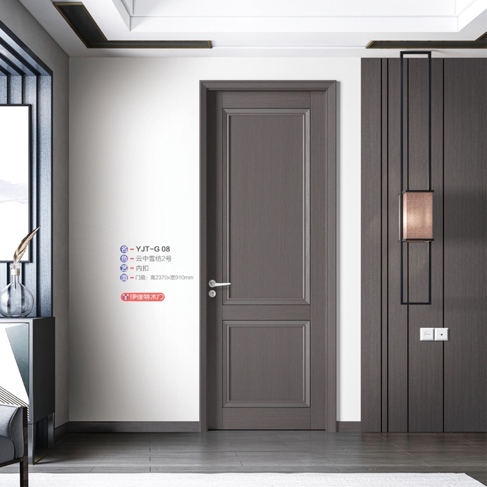2021伊佳特木門YJT-G08云中雪紡2號