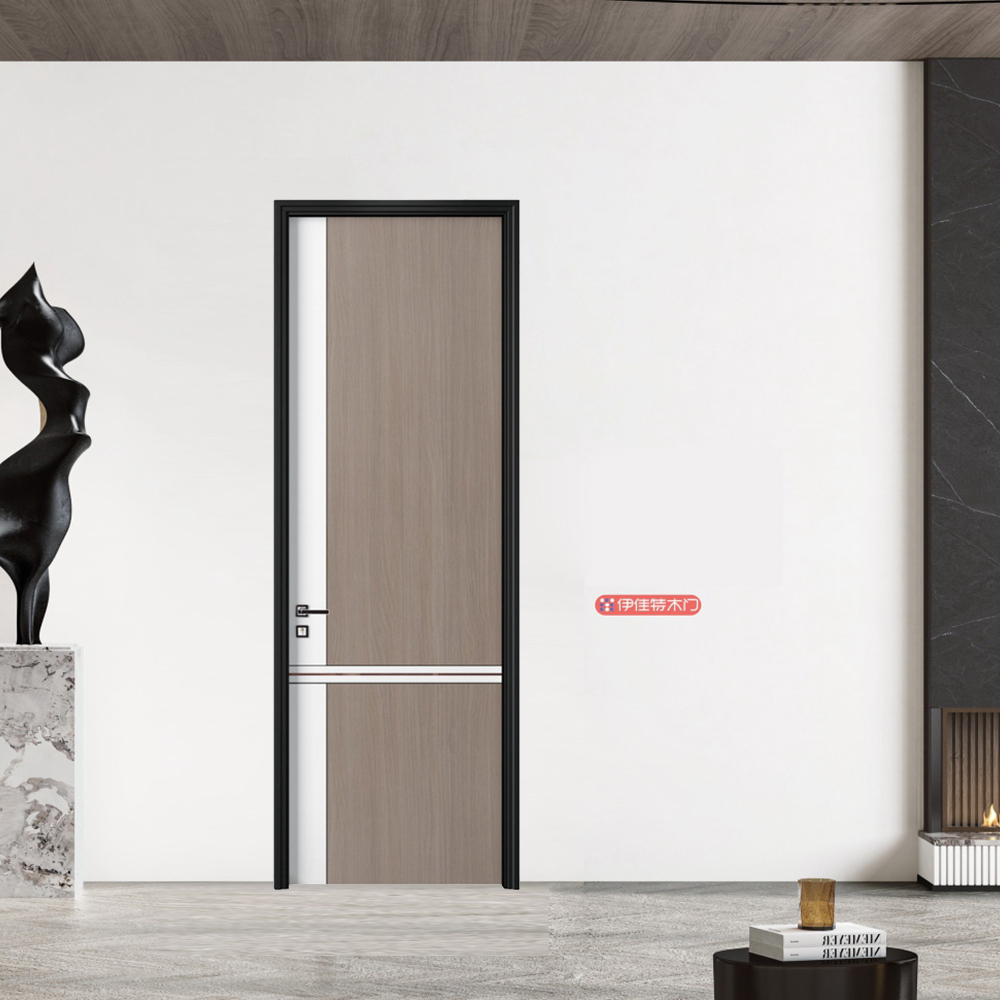 2021伊佳特木門YJT-X29(專款專色)膚啞黑+北極白+莫卡銀橡3