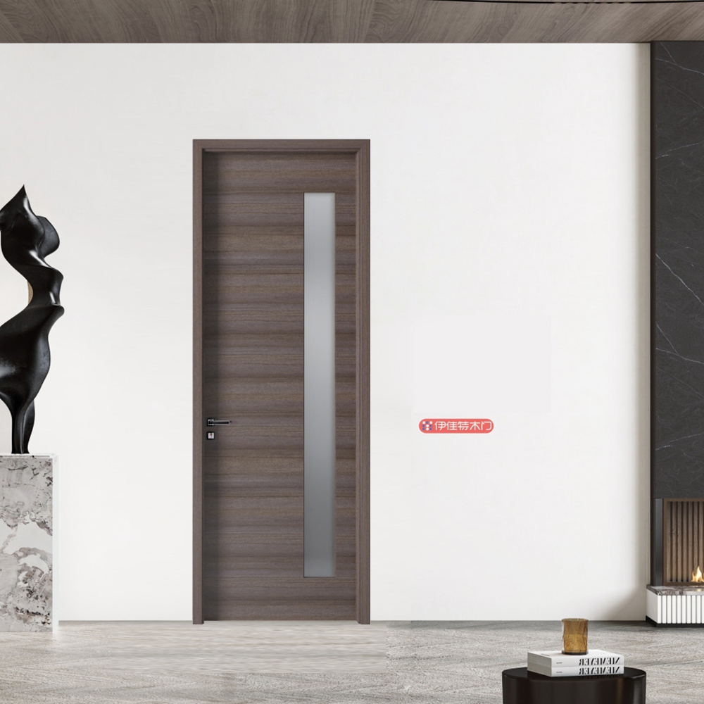 2021伊佳特木門YJT-C05沙貝柚木(橫紋)